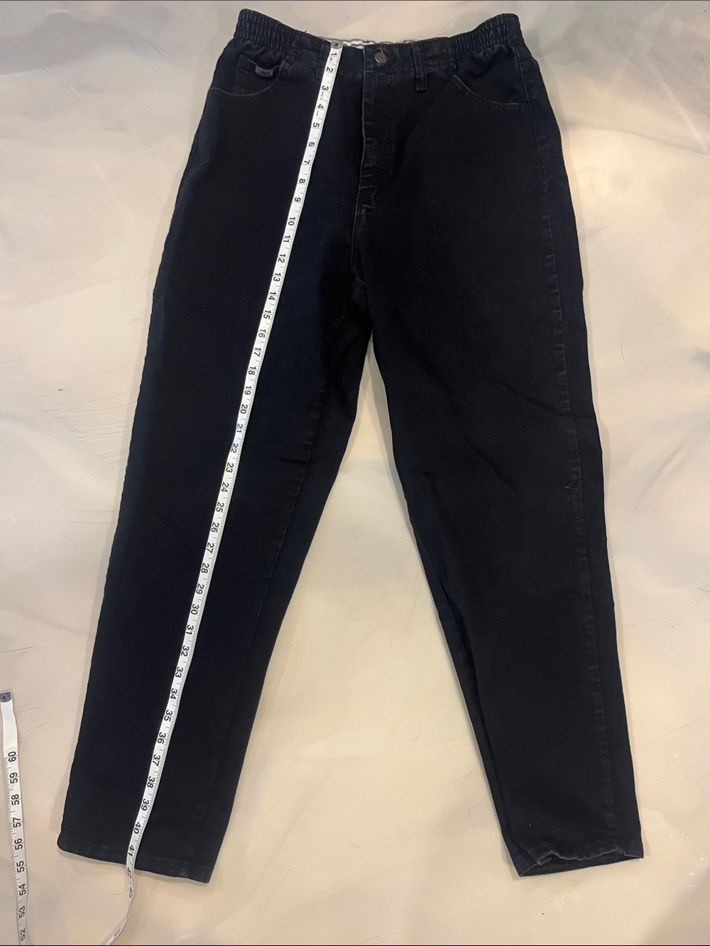 Lee Black Women's Boyfriend Jeans — Elastic Waist Relaxed Fit